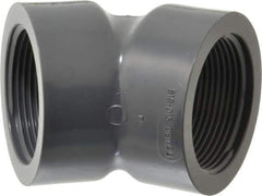 Value Collection - 1-1/2" PVC Plastic Pipe 45° Elbow - Schedule 80, FIPT x FIPT End Connections - Eagle Tool & Supply