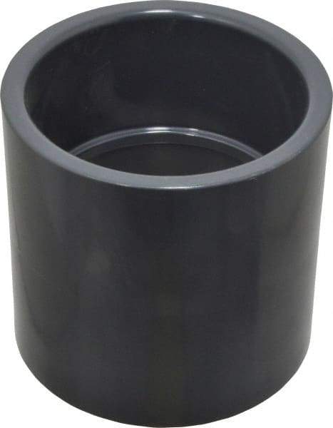 Value Collection - 3" PVC Plastic Pipe Coupling - Schedule 80, Slip x Slip End Connections - Eagle Tool & Supply