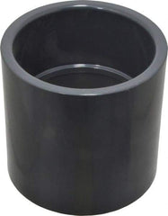Value Collection - 3" PVC Plastic Pipe Coupling - Schedule 80, Slip x Slip End Connections - Eagle Tool & Supply