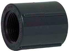Value Collection - 2-1/2" CPVC Plastic Pipe Coupling - Schedule 80, FIPT x FIPT End Connections - Eagle Tool & Supply
