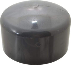 Value Collection - 6" PVC Plastic Pipe End Cap - Schedule 80, Slip End Connections - Eagle Tool & Supply
