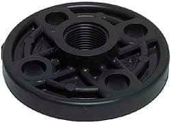 Value Collection - 3/4" PVC Plastic Pipe Flange (One Piece) - Schedule 80, FIPT End Connections - Eagle Tool & Supply