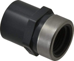 Value Collection - 1/2" PVC Plastic Pipe Reinforced Female Adapter - Slip x SR FIPT End Connections - Eagle Tool & Supply