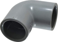 Value Collection - 1-1/4" CPVC Plastic Pipe 90° Elbow - Schedule 80, Slip x Slip End Connections - Eagle Tool & Supply