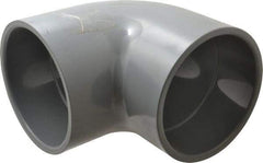 Value Collection - 6" CPVC Plastic Pipe 90° Elbow - Schedule 80, Slip x Slip End Connections - Eagle Tool & Supply