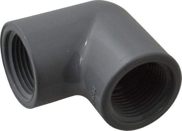 Value Collection - 3/4" CPVC Plastic Pipe 90° Elbow - Schedule 80, FIPT x FIPT End Connections - Eagle Tool & Supply