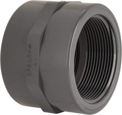 Value Collection - 2" CPVC Plastic Pipe Coupling - Schedule 80, FIPT x FIPT End Connections - Eagle Tool & Supply