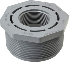 Value Collection - 3 x 1-1/2" CPVC Plastic Pipe Bushing - Schedule 80, MIPT x FIPT End Connections - Eagle Tool & Supply