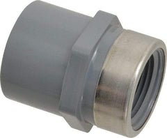 Value Collection - 3/4" Stainless Steel Pipe Reinforced Female Adapter - Slip x FIPT End Connections - Eagle Tool & Supply