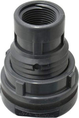 Value Collection - 3/4" PVC Plastic Pipe Bulkhead Tank Adapter - Schedule 80, Slip x FIPT End Connections - Eagle Tool & Supply