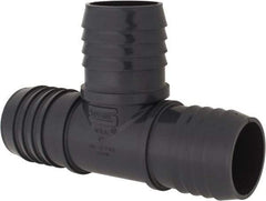 Value Collection - 2" Barb, Multiple Barbed Tube Insert Tee - PVC, Male - Eagle Tool & Supply