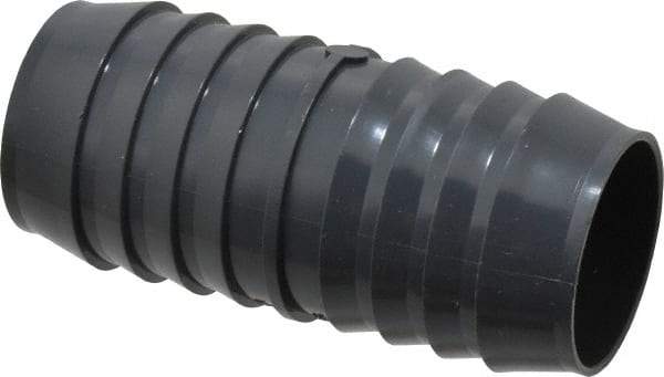Value Collection - 1-1/2" Barb, Multiple Barbed Tube Insert Coupling - PVC, Male - Eagle Tool & Supply