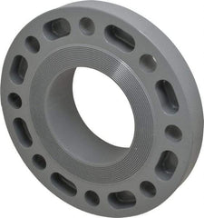 Value Collection - 4" CPVC Plastic Pipe Flange (One Piece) - Slip End Connections - Eagle Tool & Supply