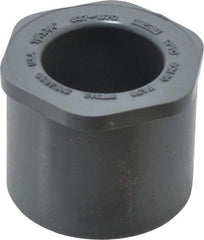 Value Collection - 1-1/4 x 3/4" CPVC Plastic Pipe Bushing - Schedule 80, Spig x Slip End Connections - Eagle Tool & Supply