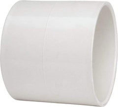 B&K Mueller - 6", PVC Drain, Waste & Vent Pipe Coupling - Hub x Hub - Eagle Tool & Supply