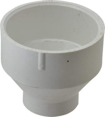 B&K Mueller - 3 x 1-1/2", PVC Drain, Waste & Vent Pipe Reducer - Hub x Hub - Eagle Tool & Supply