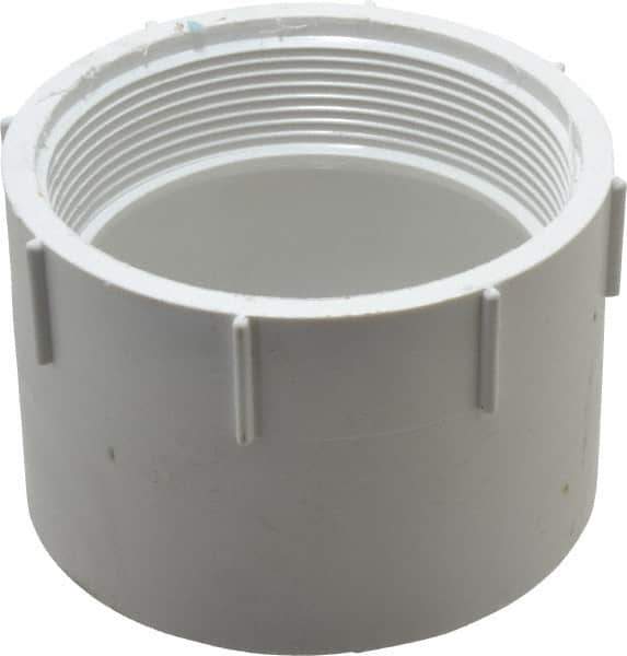 B&K Mueller - 4", PVC Drain, Waste & Vent Pipe Female Adapter - Hub x FIPT - Eagle Tool & Supply