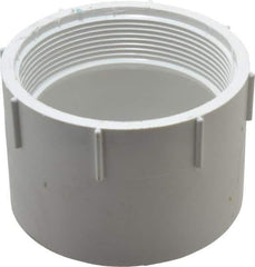 B&K Mueller - 4", PVC Drain, Waste & Vent Pipe Female Adapter - Hub x FIPT - Eagle Tool & Supply
