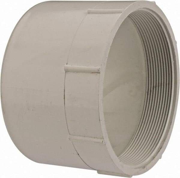 B&K Mueller - 6", PVC Drain, Waste & Vent Pipe Female Adapter - Hub x FIPT - Eagle Tool & Supply