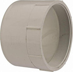 B&K Mueller - 6", PVC Drain, Waste & Vent Pipe Female Adapter - Hub x FIPT - Eagle Tool & Supply