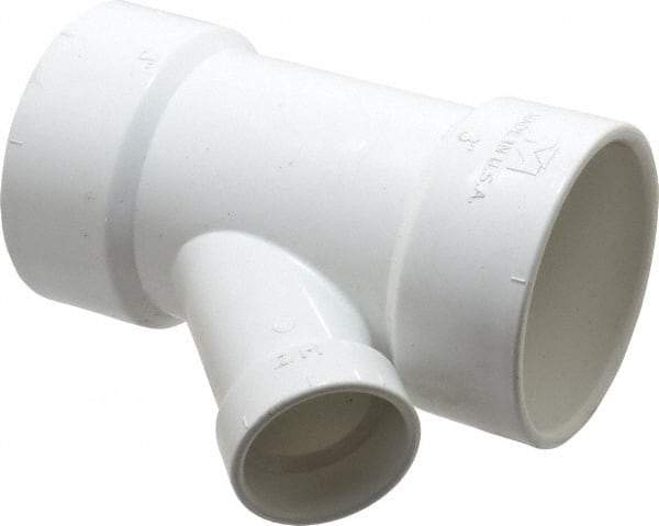 B&K Mueller - 3 x 3 x 1-1/2", PVC Drain, Waste & Vent Pipe 45 Wye - Hub x Hub x Hub - Eagle Tool & Supply