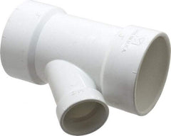 B&K Mueller - 3 x 3 x 1-1/2", PVC Drain, Waste & Vent Pipe 45 Wye - Hub x Hub x Hub - Eagle Tool & Supply