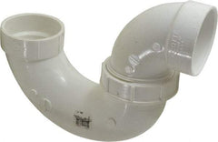 B&K Mueller - 2", PVC Drain, Waste & Vent Pipe P Trap with Union - Hub x Hub - Eagle Tool & Supply