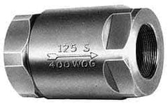 Conbraco - 3" Bronze Check Valve - Inline, FNPT x FNPT - Eagle Tool & Supply