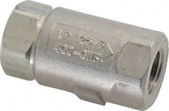 Conbraco - 3/8" Stainless Steel Check Valve - Inline, FNPT x FNPT - Eagle Tool & Supply