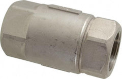 Conbraco - 1-1/4" Stainless Steel Check Valve - Inline, FNPT x FNPT - Eagle Tool & Supply