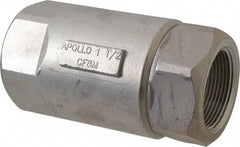 Conbraco - 1-1/2" Stainless Steel Check Valve - Inline, FNPT x FNPT - Eagle Tool & Supply