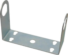 Pentair - Zinc Plated Steel, Cartridge Filter Mounting Bracket - For Use with U.S. Filters - 3 4 Inlet Outlet Valve In Head Housings - Eagle Tool & Supply