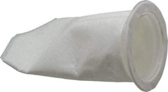 Pentair - 25 Micron, Size 6, Semi Rigid Bag Filter - 4 Inch Diameter, 8.5 Inch Long, 3/4 Sq. Ft. - Eagle Tool & Supply