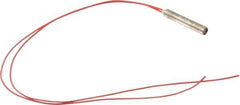 Hotwatt - 120 Volt, 1/4" Diam, 30 Watt, Low Density Cartridge Heater - 1-1/2" Long, 30 Watts per Sq In - Eagle Tool & Supply