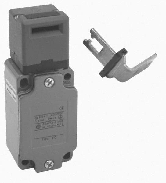 ACI - 10 Amp, 24-300 VDC, 250-600 VAC, 3 Pole Fused Safety Switch - 10 Amp, 24-300 VDC, 250-600 VAC, 1.57 Inch Wide x 1-1/2 Inch Deep x 4.29 Inch High, Nonmetallic, NO/2NC Contact Configuration - Eagle Tool & Supply