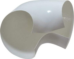 Made in USA - PVC 90° Elbow - Pipe Insulation Fitting - Eagle Tool & Supply