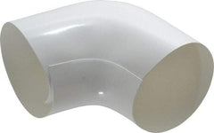 Made in USA - PVC 90° Elbow - Pipe Insulation Fitting - Eagle Tool & Supply