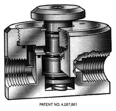 Simtech - 2" Pipe, PVC Manually Operated Plumbing Valve - EPDM Seal, MNPT - Eagle Tool & Supply