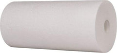 Pentair - 4-1/2" OD, 25/1µ, Polypropylene Dual Gradient Cartridge Filter - 9-3/4" Long, Reduces Sediments - Eagle Tool & Supply