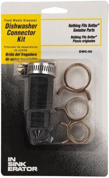 ISE In-Sink-Erator - Garbage Disposal Accessories Type: Dishwasher Connector Kit For Use With: In-Sink-Erator - Food Waste Disposers - Eagle Tool & Supply