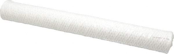 Parker - 2-1/2" OD, 5µ, Cotton String-Wound Cartridge Filter - 20" Long - Eagle Tool & Supply