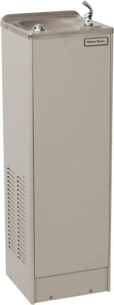 Halsey Taylor - 2.8 GPH Cooling Capacity Compact Floor Standing Water Cooler & Fountain - Vinyl Cabinet, 230 Watts, 2.5 Full Load Amperage, 0.16 hp - Eagle Tool & Supply