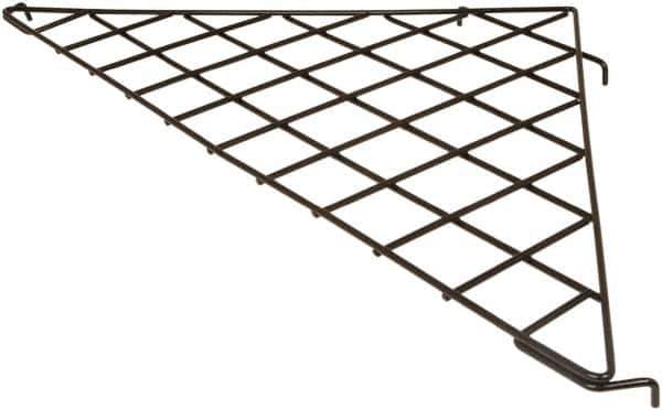 ECONOCO - Open Shelving Accessory/Component - 34-1/2" Long, Use with Wire Grid Panels - Eagle Tool & Supply