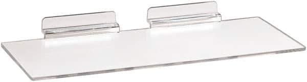 ECONOCO - Open Shelving Accessory/Component - 12" Long, Use with Slatwall - Eagle Tool & Supply