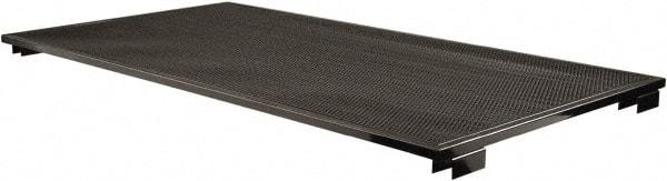ECONOCO - Open Shelving Accessory/Component - Semi-Gloss Finish, 48" Long, Use with Ladder System - Eagle Tool & Supply