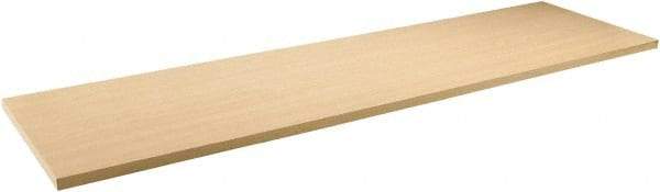 ECONOCO - Open Shelving Accessory/Component - Melamine Finish, 48" Long, Use with Alta System - Eagle Tool & Supply