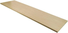ECONOCO - Open Shelving Accessory/Component - Melamine Finish, 48" Long, Use with Slatwall, Gridwall or Slotted Standard Brackets - Eagle Tool & Supply