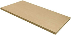 ECONOCO - Open Shelving Accessory/Component - Melamine Finish, 24" Long, Use with Slatwall, Gridwall or Slotted Standard Brackets - Eagle Tool & Supply