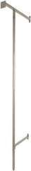 ECONOCO - 16" Wide, 84 High, Open Shelving Accessory/Component - Chrome Plated Finish, Use with Cornice - Eagle Tool & Supply