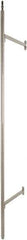 ECONOCO - 16" Wide, 84 High, Open Shelving Accessory/Component - Chrome Plated Finish, Use with President Line Hardware - Eagle Tool & Supply